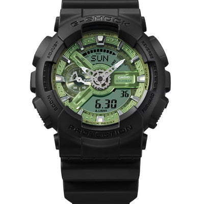 Casio G-Shock 10 Series Green Dial Men 51.2mm G1519 GA-110CD-1A3