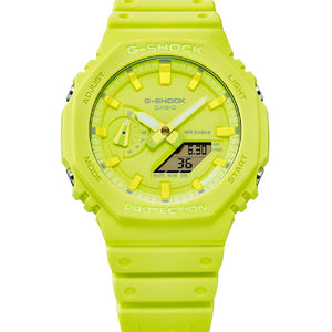 Casio G-Shock 2100 Series Green Dial Men 45.4mm G1523 GA-2100-9A9