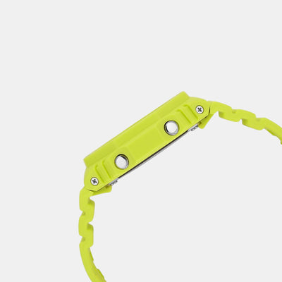 G-Shock Men Quartz Yellow Dial Analog-Digital Resin Watch G1523