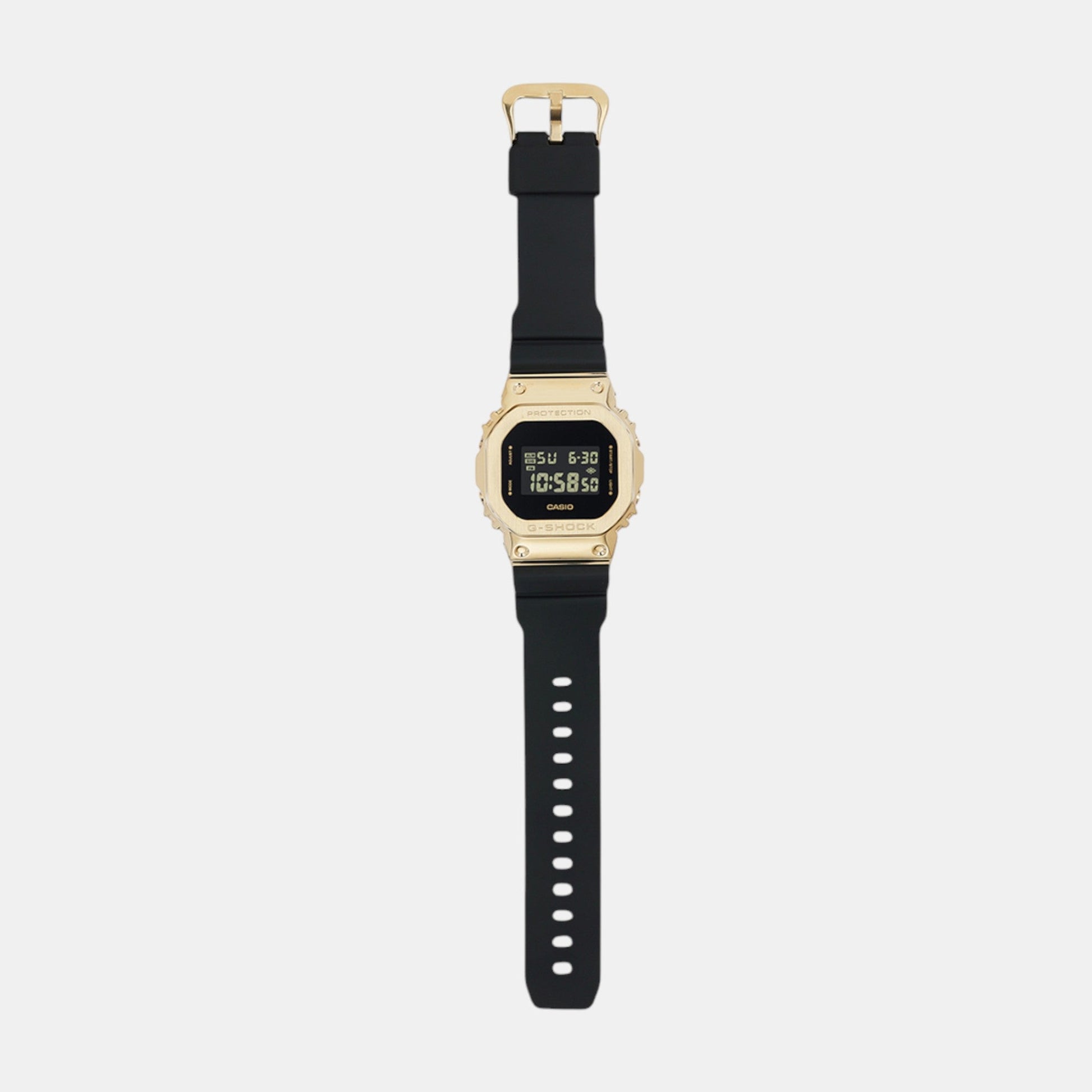 G-Shock Men Quartz Black Dial Digital Resin Watch G1528