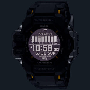 Casio G-Shock MASTER OF G - LAND RANGEMAN Black Dial Men 53.2mm G1529 GPR-H1000-1