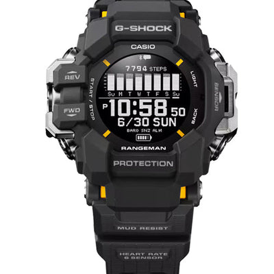 Casio G-Shock MASTER OF G - LAND RANGEMAN Black Dial Men 53.2mm G1529 GPR-H1000-1