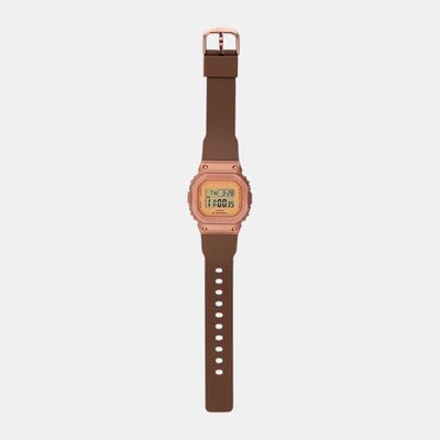 G-Shock Women Quartz Rose Gold Dial Digital Resin Watch G1534