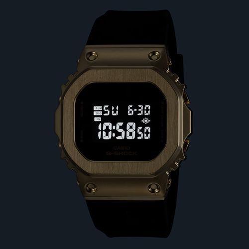 Casio G-Shock Black Dial Women 38.4mm G1535 GM-S5600UGB-1