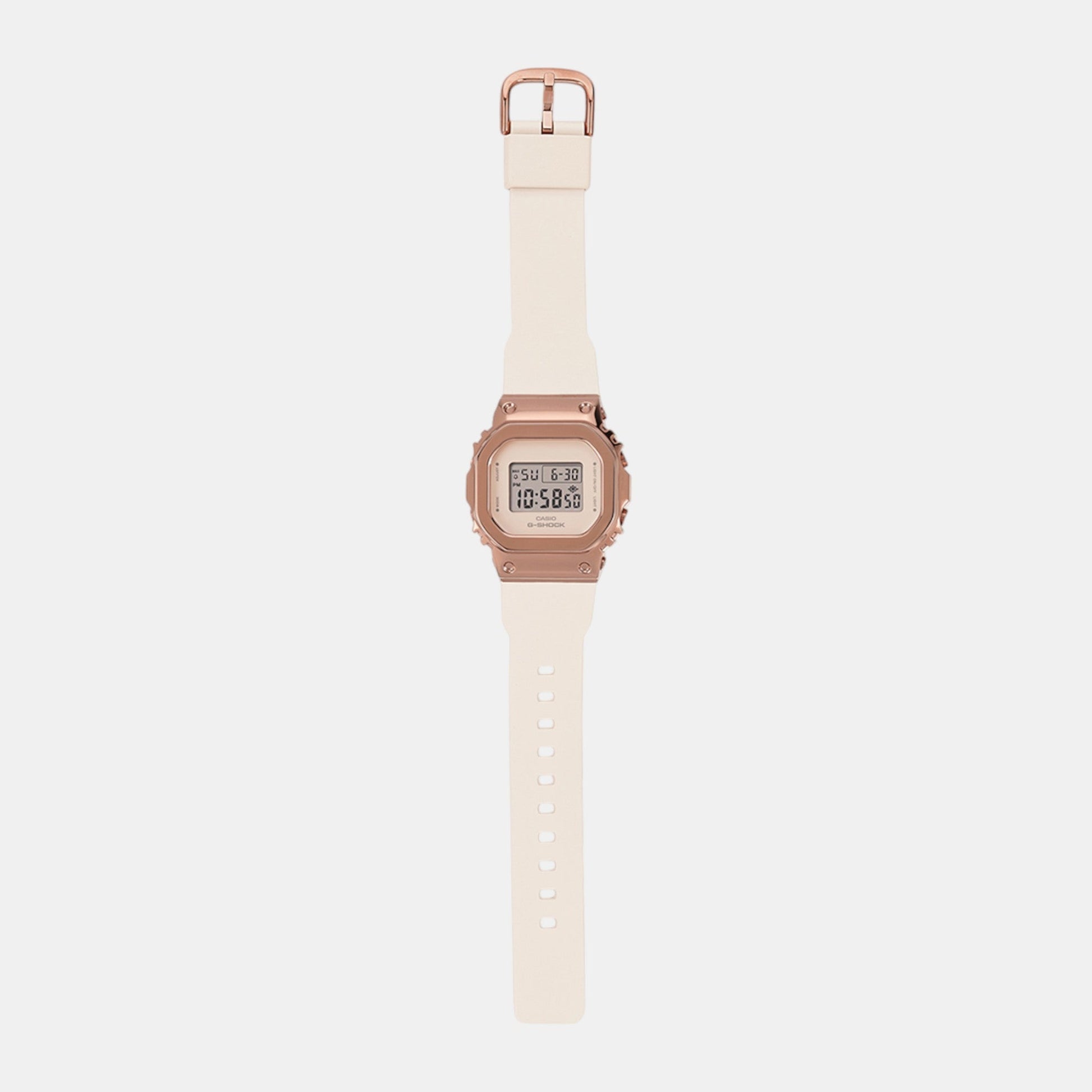 G-Shock Women Quartz Pink Dial Digital Resin Watch G1536