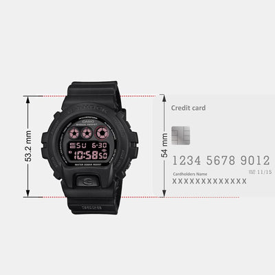 G-Shock Men Quartz Black Dial Digital Resin Watch G1537