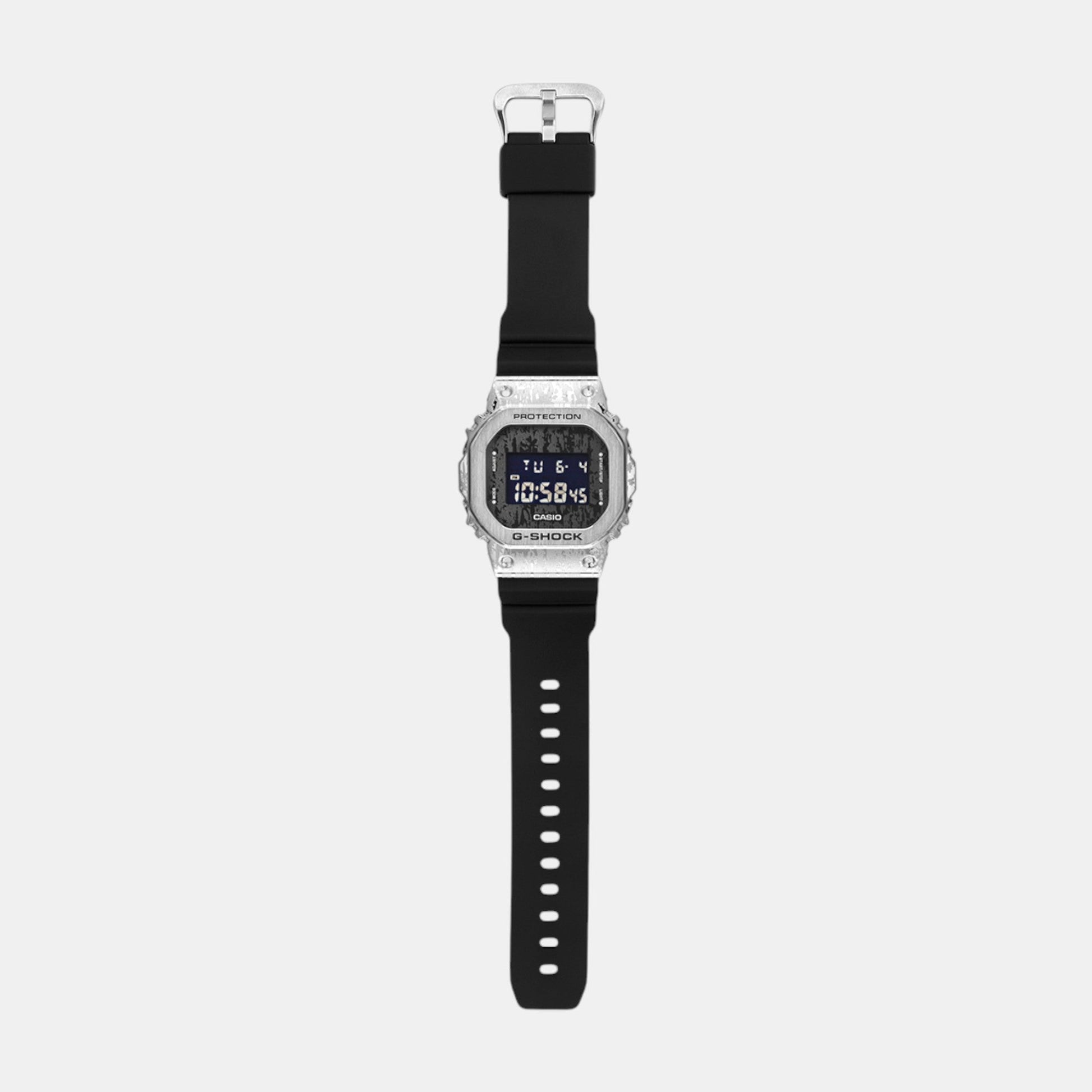 G-Shock Men Quartz Black Dial Digital Resin Watch G1540