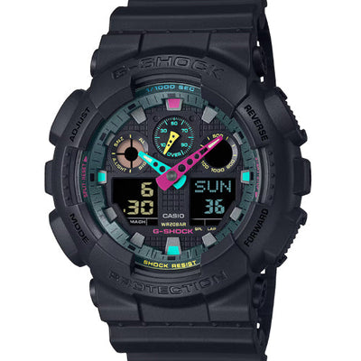 Casio G-Shock Black Dial Men 51.2mm G1549 GA-100MF-1A