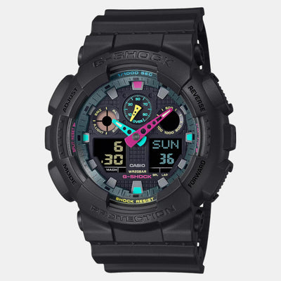 G-Shock Men Quartz Black Dial Analog-Digital Resin Watch G1549