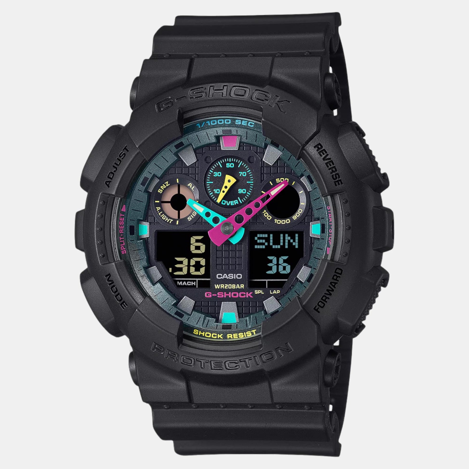 G-Shock Men Quartz Black Dial Analog-Digital Resin Watch G1549