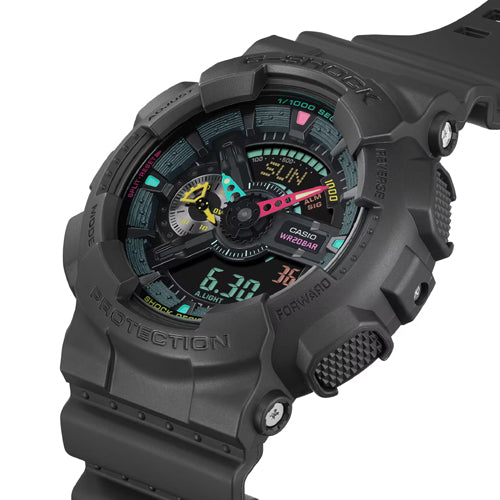 Casio G-Shock 110 Series Black Dial Men 51.2mm G1550 GA-110MF-1A