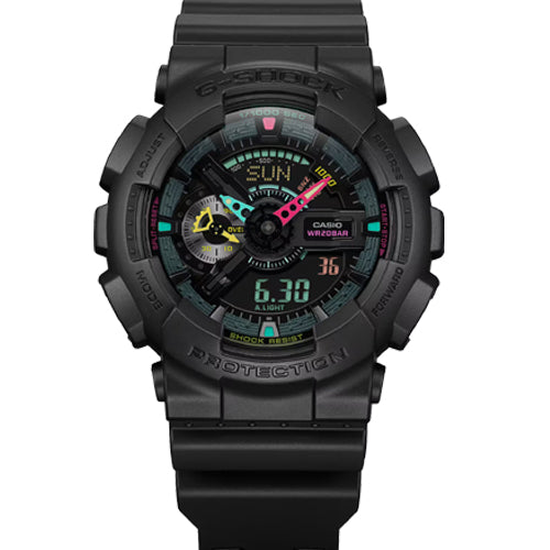 Casio G-Shock 110 Series Black Dial Men 51.2mm G1550 GA-110MF-1A