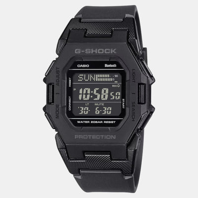 G-Shock Men Quartz Black Dial Digital Resin Watch G1555