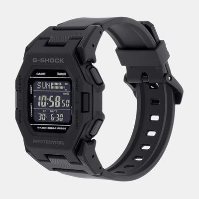 G-Shock Men Quartz Black Dial Digital Resin Watch G1555