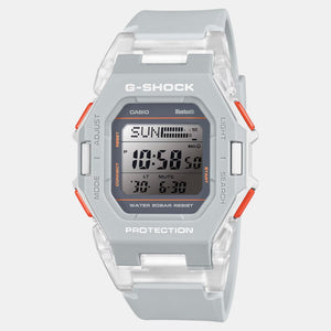G-Shock Men Quartz Grey Dial Digital Resin Watch G1556