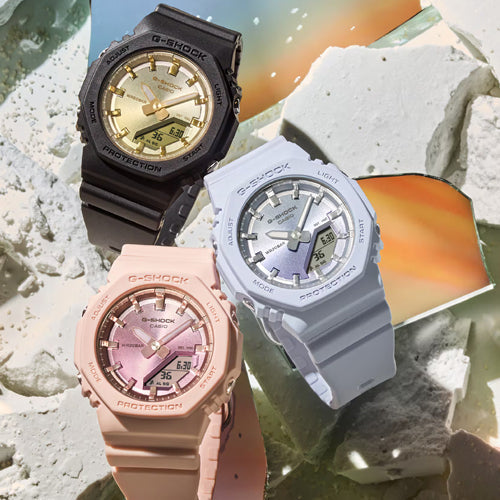 Casio G-Shock Gold Dial Women 40.2mm G1557 GMA-P2100SG-1A