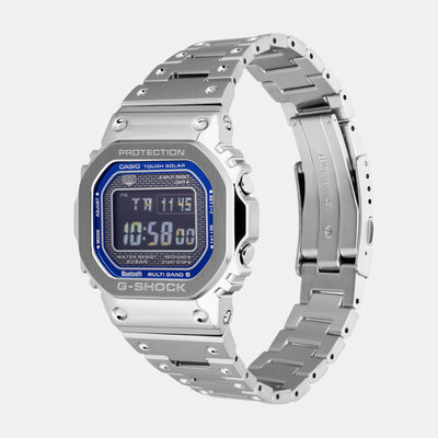 G-Shock Men Quartz Blue Dial Digital Stainless Steel Watch G1564