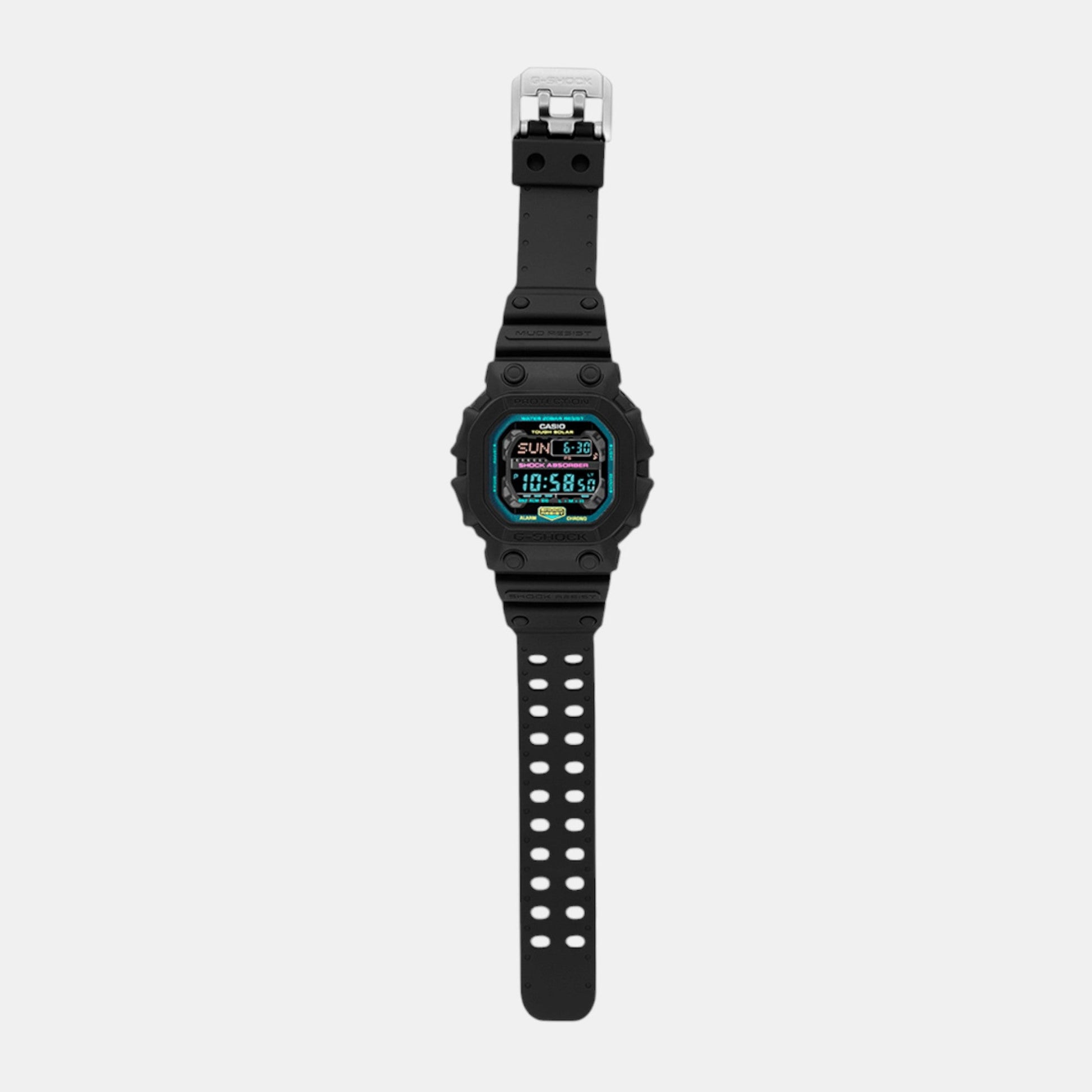 G-Shock Men Quartz Black Dial Digital Resin Watch G1565