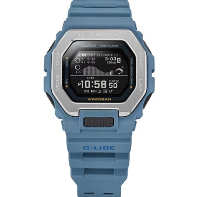 Casio G-Shock G-LIDE GBX-100 Series Cyan Dial Men 46mm G1566 GBX-100-2A