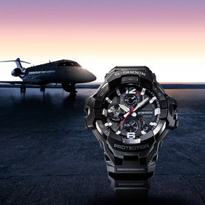 Casio G-Shock MASTER OF G - AIR GRAVITYMASTER Black Dial Men 54.7mm G1569 GR-B300-1A