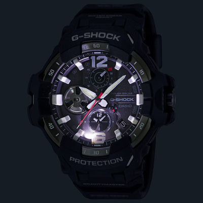 Casio G-Shock MASTER OF G - AIR GRAVITYMASTER Black Dial Men 54.7mm G1569 GR-B300-1A