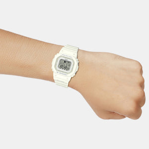 G-Shock Women Quartz White Dial Digital Resin Watch G1573