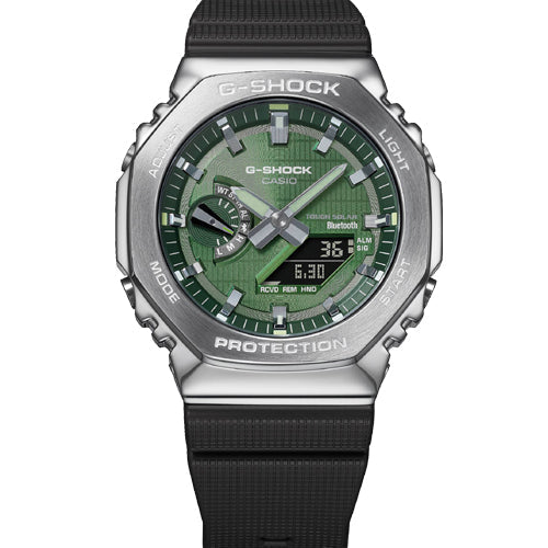 Casio G-Shock G-Steel Green Dial Men 44.4mm G1583 GBM-2100A-1A3