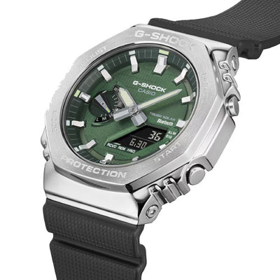 Casio G-Shock G-Steel Green Dial Men 44.4mm G1583 GBM-2100A-1A3