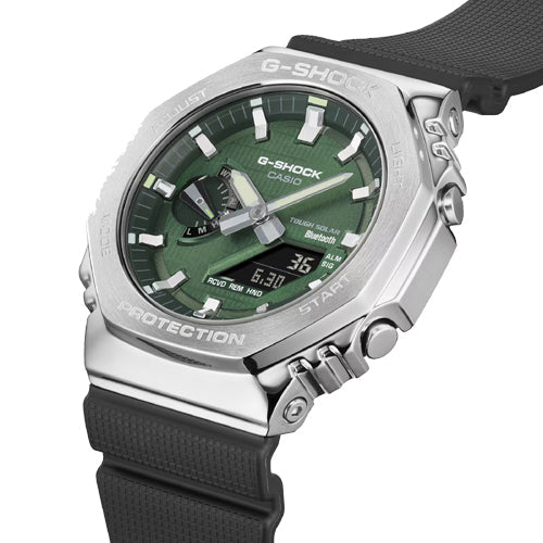 Casio G-Shock G-Steel Green Dial Men 44.4mm G1583 GBM-2100A-1A3