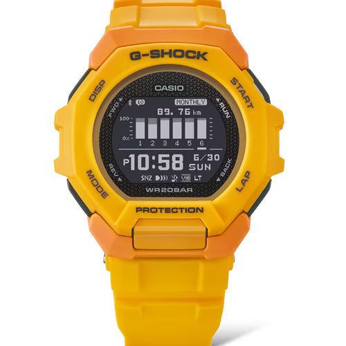 Casio G-Shock G-SQUAD GBD-300 Series Black Dial Men 47.4mm G1588 GBD-300-9