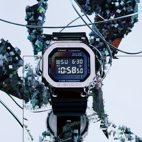 Casio G-Shock Multicolor Dial Men 43.2mm G1591 GM-5600RW-1