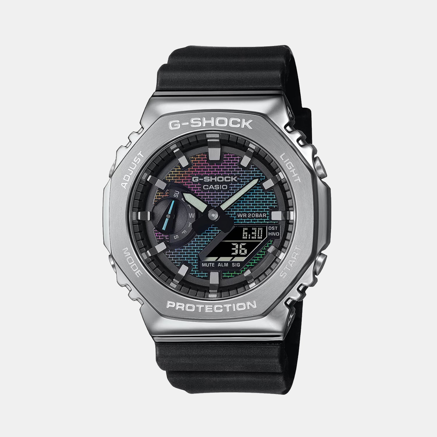 G-Shock Men Quartz Multi-Colour Dial Analog-Digital Resin Watch G1592