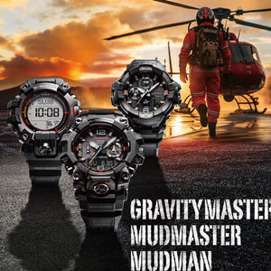 Casio G-Shock MASTER OF G - LAND MUDMAN Black Dial Men 52.7mm G1599 GW-9500MEC-1
