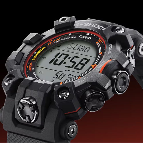 Casio G-Shock MASTER OF G - LAND MUDMAN Black Dial Men 52.7mm G1599 GW-9500MEC-1