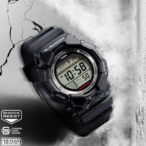 Casio G-Shock Black Dial Men 51.9mm G1604 GD-010-1