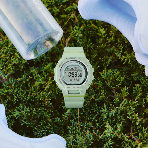 Casio G-Shock G-SQUAD Green Dial Women 43.8mm G1618 GMD-B300-3