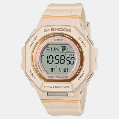 G-Shock Women Quartz Orange Dial Digital Resin Watch G1619