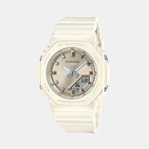G-Shock Women Quartz Cream Dial Analog-Digital Resin Watch G1620