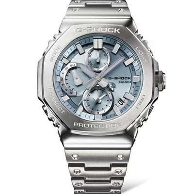 Casio G-Shock FULL METAL GMC-B2100 Series Blue Dial Men 46.3mm G1630 GMC-B2100AD-2A