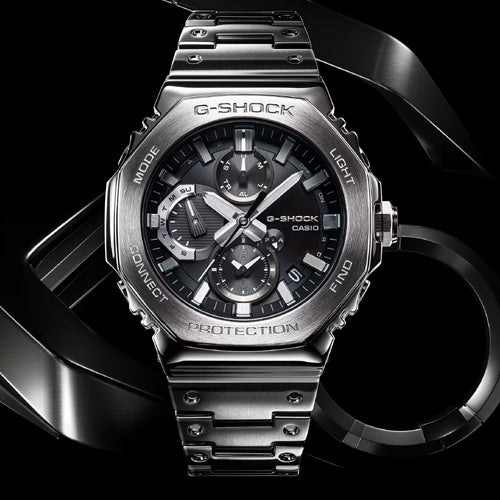 Casio G-Shock FULL METAL GMC-B2100 Series Black Dial Men 46.3mm G1631 GMC-B2100D-1A