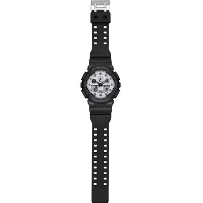 Casio G-Shock GA-100 Series White Dial Men 51.2mm G1635 GA-100WD-1A