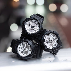 Casio G-Shock GA-100 Series White Dial Men 51.2mm G1635 GA-100WD-1A