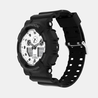 G-Shock Men Quartz White Dial Analog-Digital Resin Watch G1635