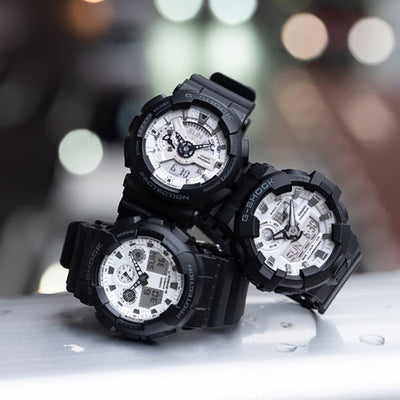 Casio G-Shock White Dial Men 51.2mm G1636 GA-110WD-1A