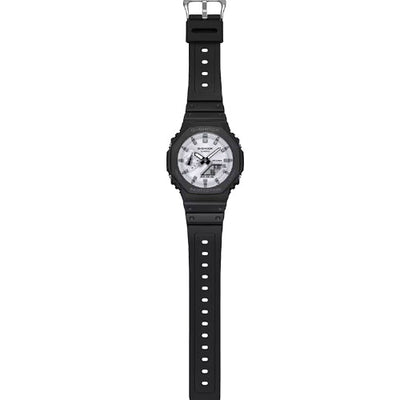 Casio G-Shock 2100 Series White Dial Men 45.4mm G1637 GA-2100WD-1A