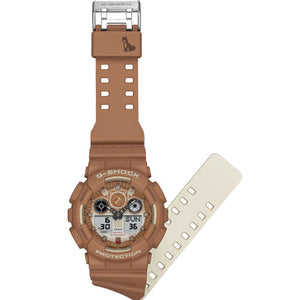 Casio G-Shock Orange Dial Men 51.2mm G1641 GA-100SHB-5A