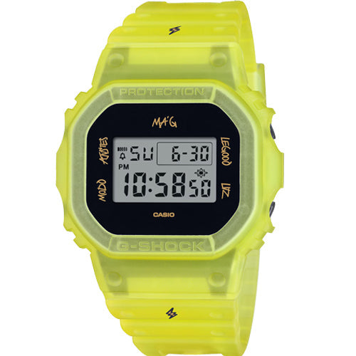 Casio G-Shock 5600 Series Black Dial Men 43.8mm G1652 DWE-5600JB-1A9