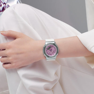 Casio G-Shock Pink Dial Women 40.5mm G1656 GM-S2110-7A6