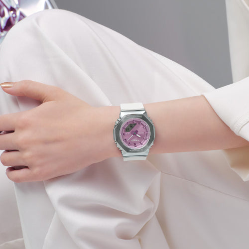 Casio G-Shock Pink Dial Women 40.5mm G1656 GM-S2110-7A6