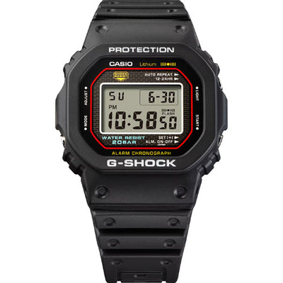 Casio G-Shock Re-creating the original design of the first G-SHOCK 5000 Series Black Dial Men 42.3mm G1660 DW-5000R-1A